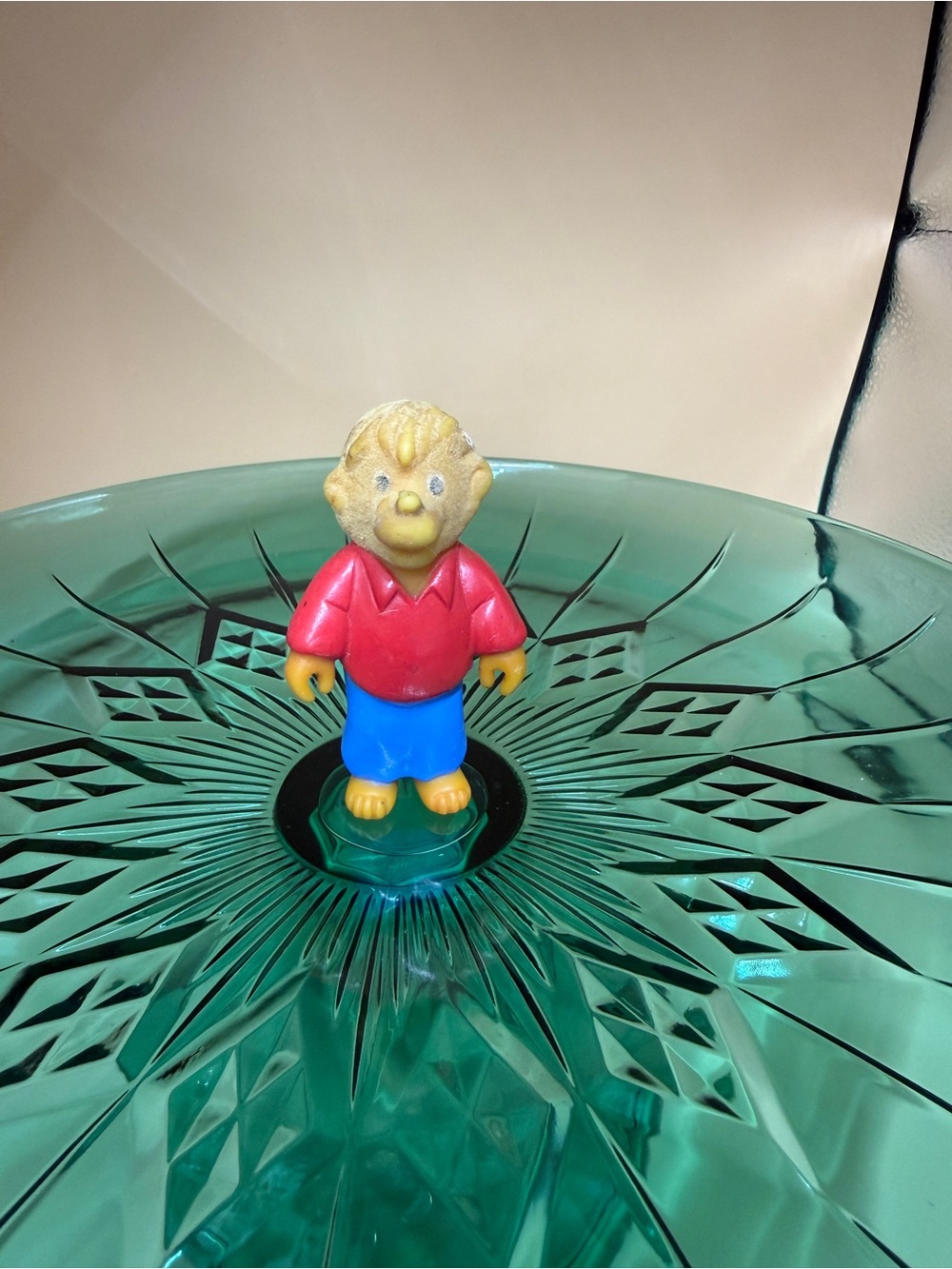 Vintage 1986 Berenstain
Bears Brother Bear 3" PVC
Figure Flocked Head